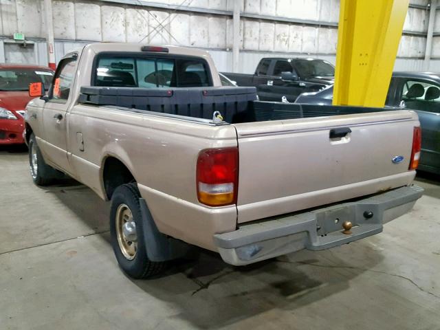 1FTCR10U6TTA54515 - 1996 FORD RANGER BEIGE photo 3