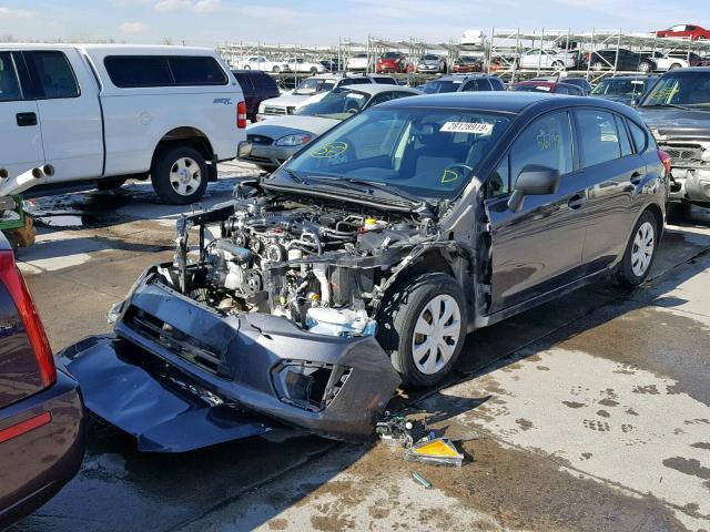 JF1GPAA65D2857479 - 2013 SUBARU IMPREZA BA GRAY photo 2