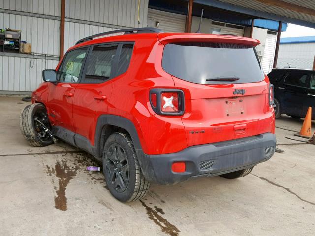 ZACCJBAB0JPH48572 - 2018 JEEP RENEGADE S RED photo 3