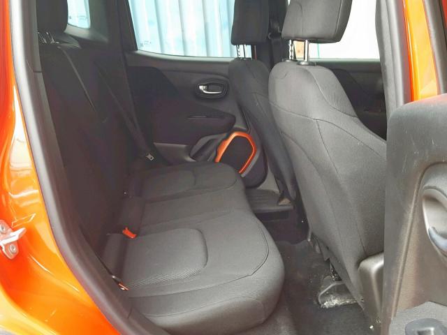 ZACCJBAB0JPH48572 - 2018 JEEP RENEGADE S RED photo 6