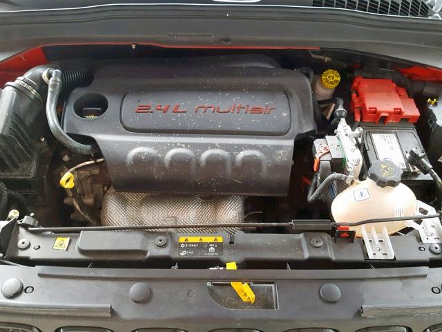 ZACCJBAB0JPH48572 - 2018 JEEP RENEGADE S RED photo 7