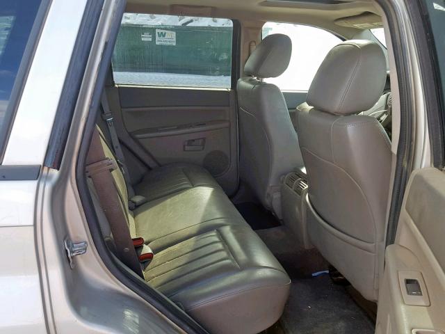 1J8HR48P17C701018 - 2007 JEEP GRAND CHER BEIGE photo 6