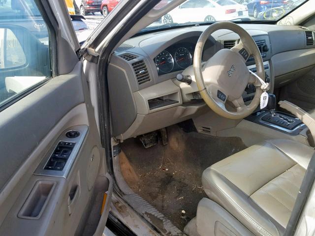 1J8HR48P17C701018 - 2007 JEEP GRAND CHER BEIGE photo 9