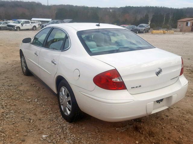 2G4WC582471248914 - 2007 BUICK LACROSSE C WHITE photo 3