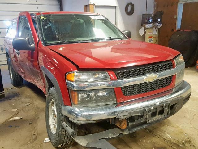 1GCDT196158252127 - 2005 CHEVROLET COLORADO RED photo 1