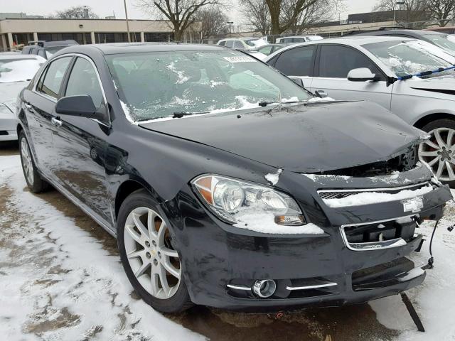 1G1ZE5EB9AF204786 - 2010 CHEVROLET MALIBU LTZ BLACK photo 1