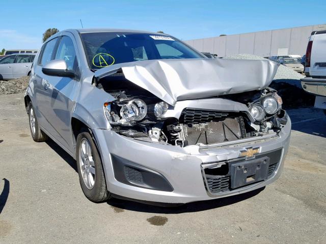 1G1JB6SH3C4158004 - 2012 CHEVROLET SONIC LS 银色 照片 1