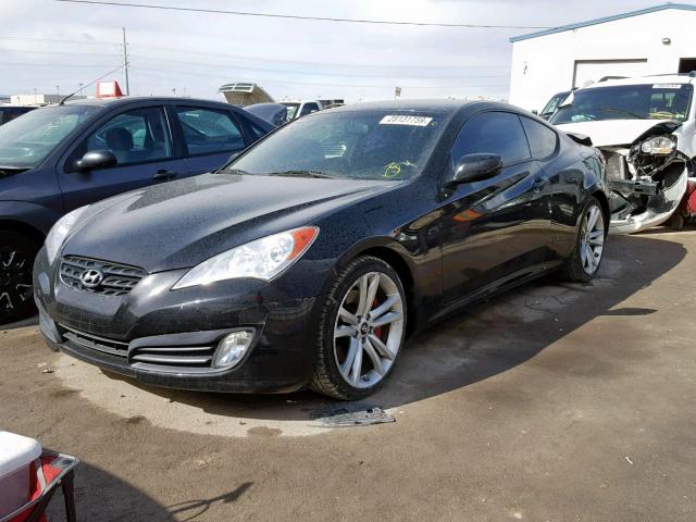 KMHHU6KH2CU066085 - 2012 HYUNDAI GENESIS CO BLACK photo 2