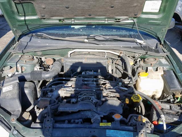 JF1GG68543H811616 - 2003 SUBARU IMPREZA OU GREEN photo 7