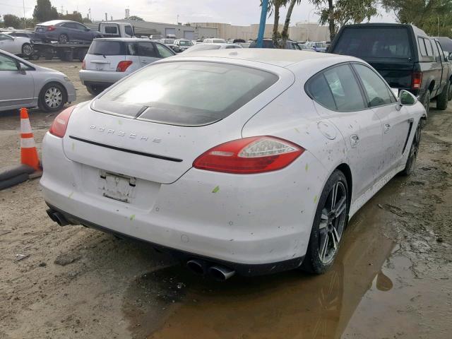 WP0AC2A77CL090849 - 2012 PORSCHE PANAMERA T WHITE photo 4