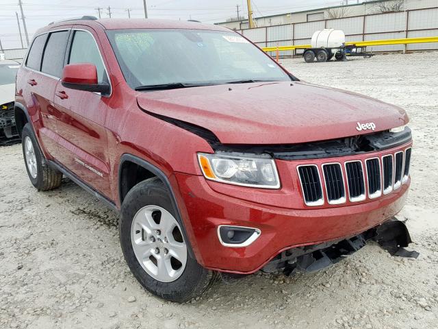 1C4RJEAG6EC386863 - 2014 JEEP GRAND CHER RED photo 1