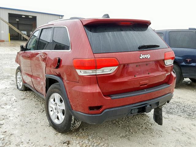 1C4RJEAG6EC386863 - 2014 JEEP GRAND CHER RED photo 3