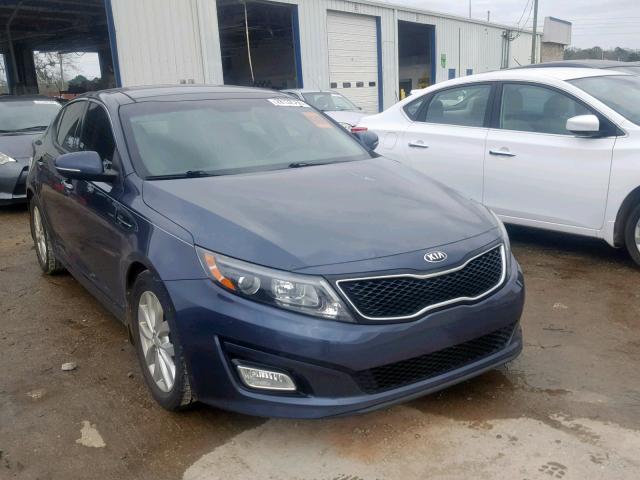 5XXGN4A79FG392602 - 2015 KIA OPTIMA EX BLUE photo 1