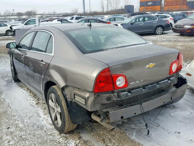 1G1ZC5E1XBF336745 - 2011 CHEVROLET MALIBU 1LT BROWN photo 3