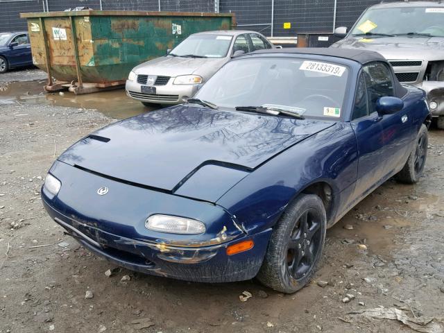 JM1NA3531T0717602 - 1996 MAZDA MX-5 MIATA BLUE photo 2