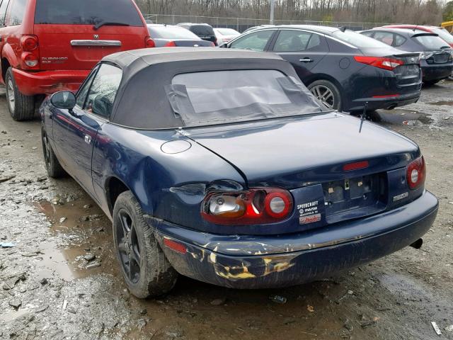 JM1NA3531T0717602 - 1996 MAZDA MX-5 MIATA BLUE photo 3