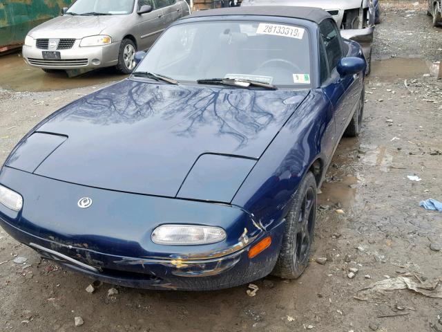 JM1NA3531T0717602 - 1996 MAZDA MX-5 MIATA BLUE photo 9