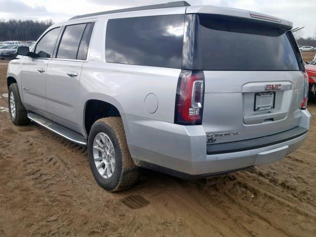 1GKS1GKC2HR367760 - 2017 GMC YUKON XL C SILVER photo 3