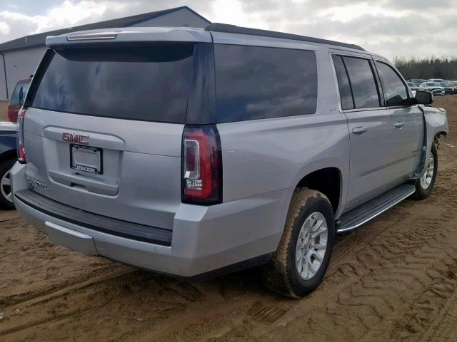 1GKS1GKC2HR367760 - 2017 GMC YUKON XL C SILVER photo 4