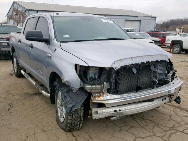 5TFDW5F10CX241338 - 2012 TOYOTA TUNDRA CRE SILVER photo 1