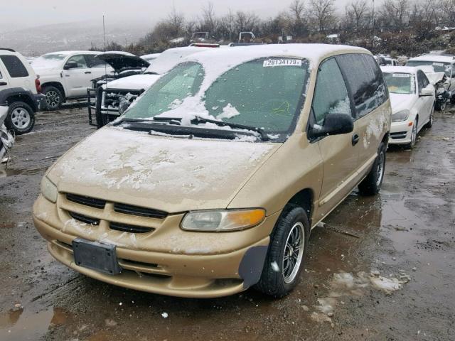 2B4GP25R9XR281919 - 1999 DODGE CARAVAN GOLD photo 2