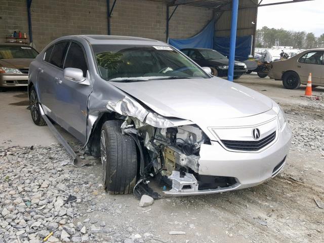 19UUA8F37EA003396 - 2014 ACURA TL SE SILVER photo 1