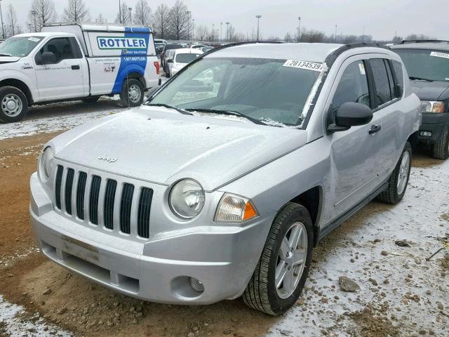 1J8FT47078D708838 - 2008 JEEP COMPASS SP 银色 照片 2