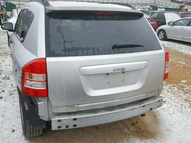 1J8FT47078D708838 - 2008 JEEP COMPASS SP 银色 照片 9