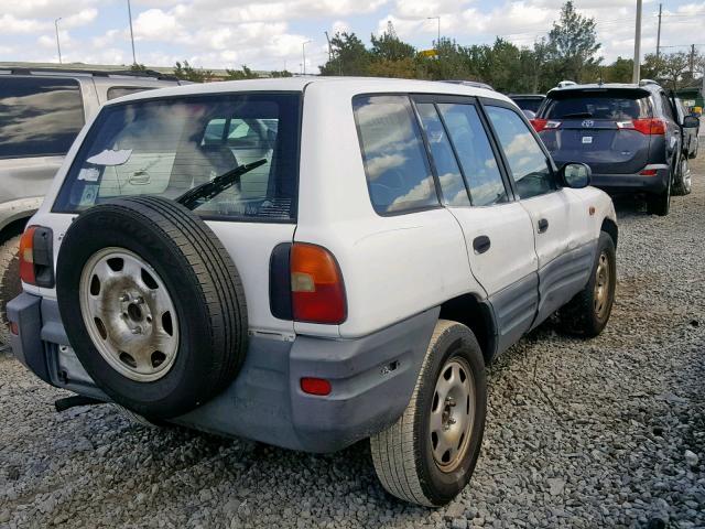 JT3GP10V8V7009978 - 1997 TOYOTA RAV4 WHITE photo 4