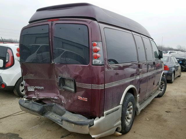 1GDFG15T431158771 - 2003 GMC SAVANA RV PURPLE photo 4