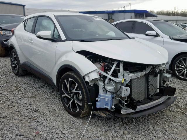 NMTKHMBX4JR054479 - 2018 TOYOTA C-HR XLE WHITE photo 1