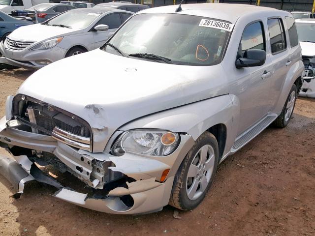 3GNBAADB0AS555118 - 2010 CHEVROLET HHR LS Plata foto 2