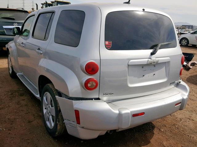 3GNBAADB0AS555118 - 2010 CHEVROLET HHR LS Plata foto 3