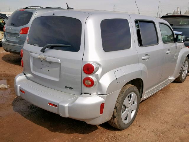 3GNBAADB0AS555118 - 2010 CHEVROLET HHR LS Plata foto 4