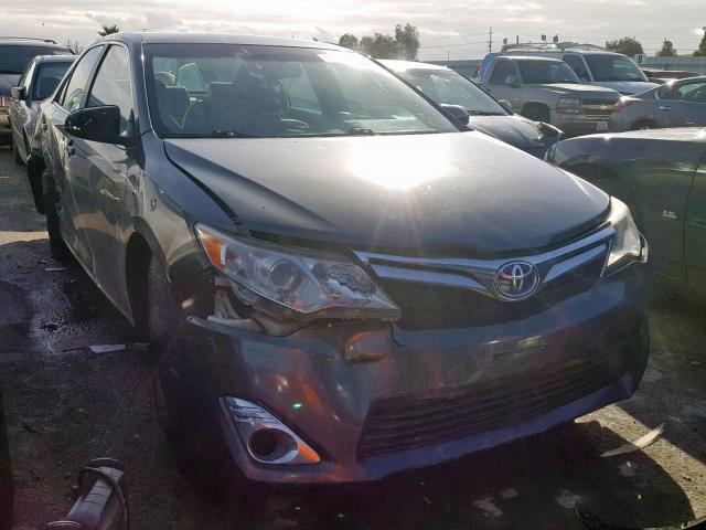 4T1BD1FK8DU067791 - 2013 TOYOTA CAMRY HYBR GRAY photo 1