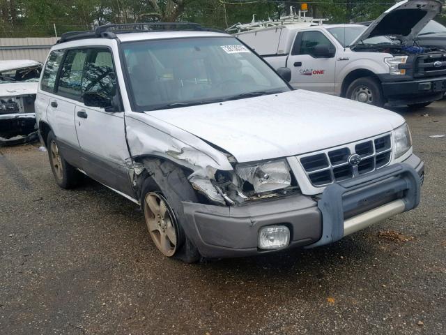 JF1SF6555XH712875 - 1999 SUBARU FORESTER S WHITE photo 1