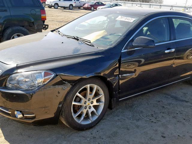 1G1ZE5E1XBF262480 - 2011 CHEVROLET MALIBU LTZ BLACK photo 9