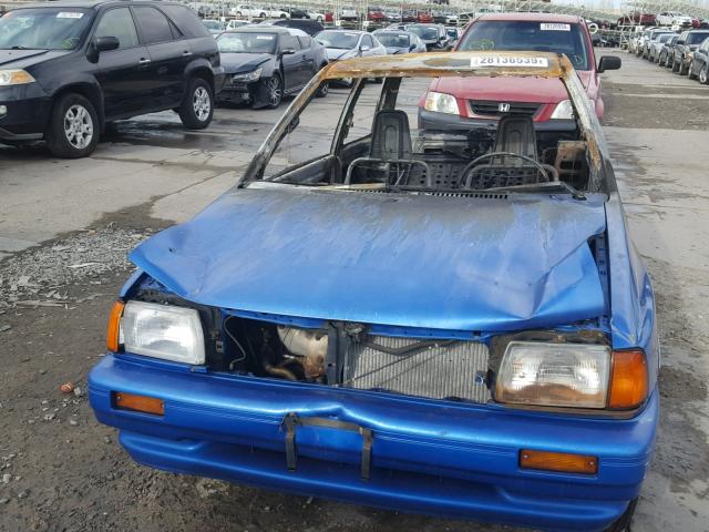 KNJPT06H4N6116130 - 1992 FORD FESTIVA GL BLUE photo 10