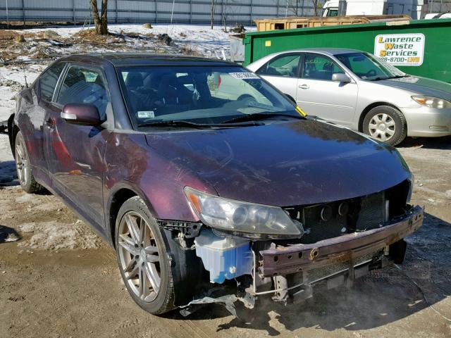 JTKJF5C78B3015025 - 2011 TOYOTA SCION TC ბურგუნდია ფოტო 1