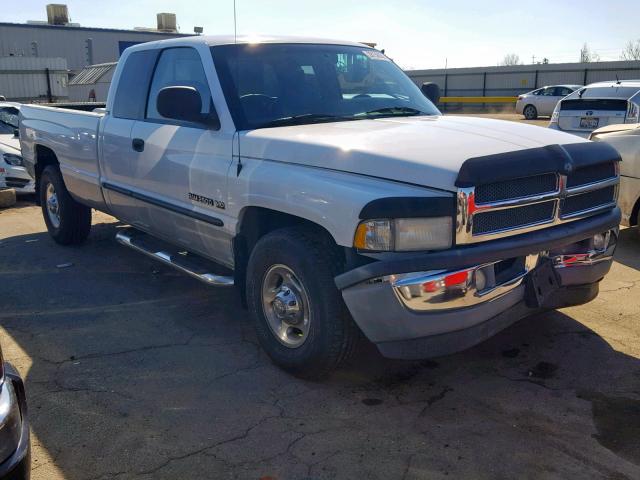 1B7KC23W1YJ125073 - 2000 DODGE RAM 2500 WHITE photo 1