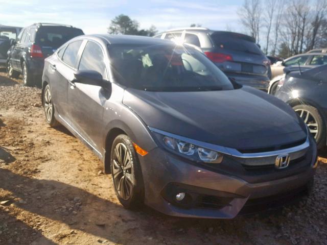 JHMFC1F76JX032647 - 2018 HONDA CIVIC EXL GRAY photo 1