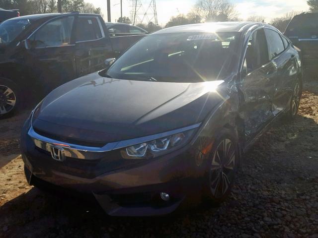 JHMFC1F76JX032647 - 2018 HONDA CIVIC EXL GRAY photo 2