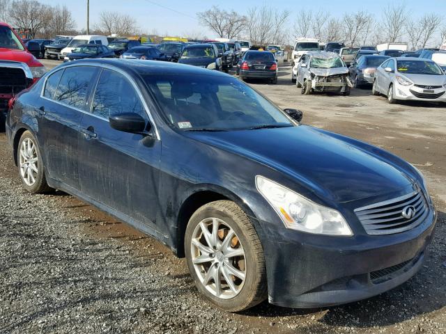 JNKCV61F39M050318 - 2009 INFINITI G37 BLACK photo 1