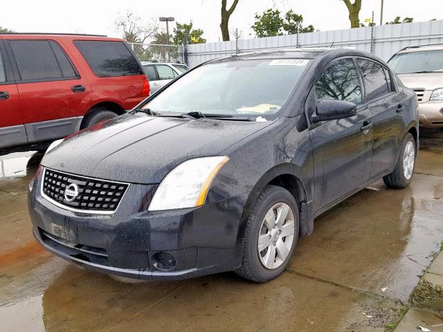 3N1AB61E19L622007 - 2009 NISSAN SENTRA 2.0 BLACK photo 2