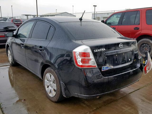 3N1AB61E19L622007 - 2009 NISSAN SENTRA 2.0 BLACK photo 3