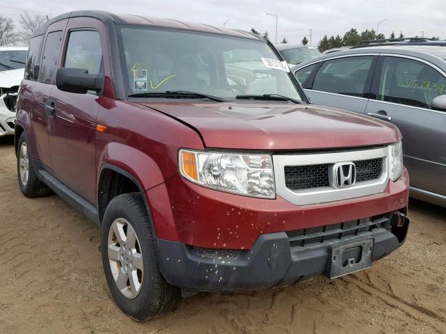 5J6YH2H73BL002149 - 2011 HONDA ELEMENT EX BURGUNDY photo 1