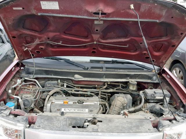 5J6YH2H73BL002149 - 2011 HONDA ELEMENT EX BURGUNDY photo 7