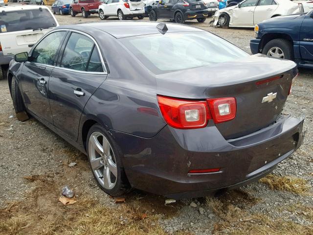 1G11J5SX0DF203071 - 2013 CHEVROLET MALIBU LTZ GRAY photo 3