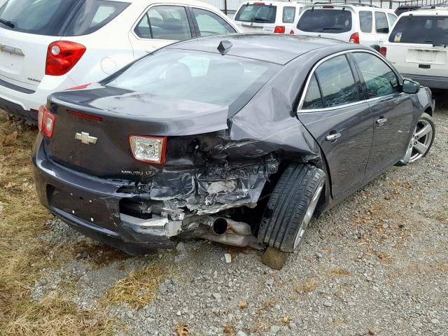 1G11J5SX0DF203071 - 2013 CHEVROLET MALIBU LTZ GRAY photo 4