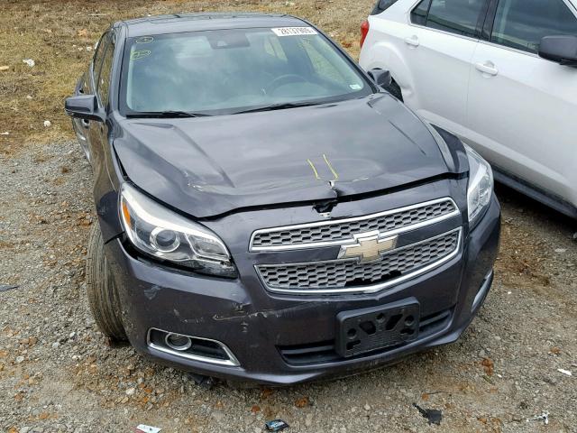 1G11J5SX0DF203071 - 2013 CHEVROLET MALIBU LTZ GRAY photo 7